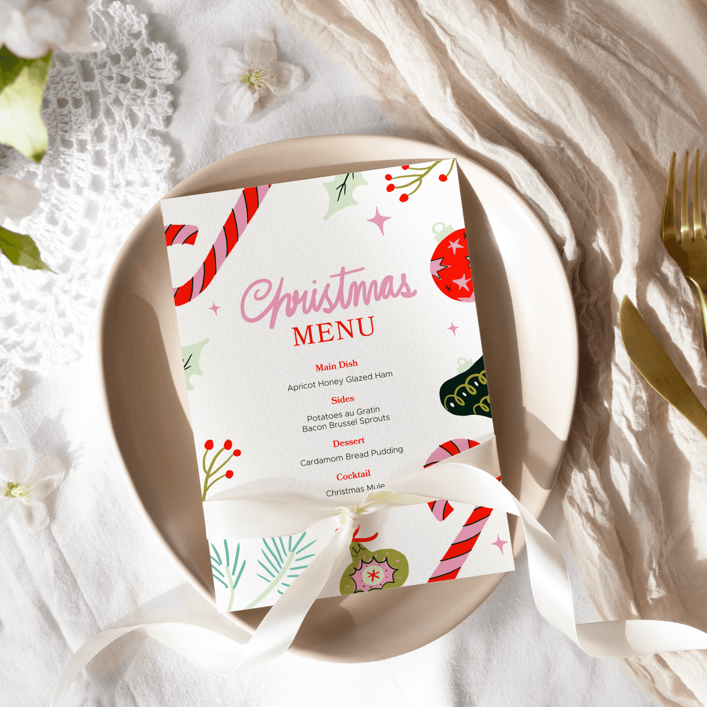 Christmas Dinner Menu