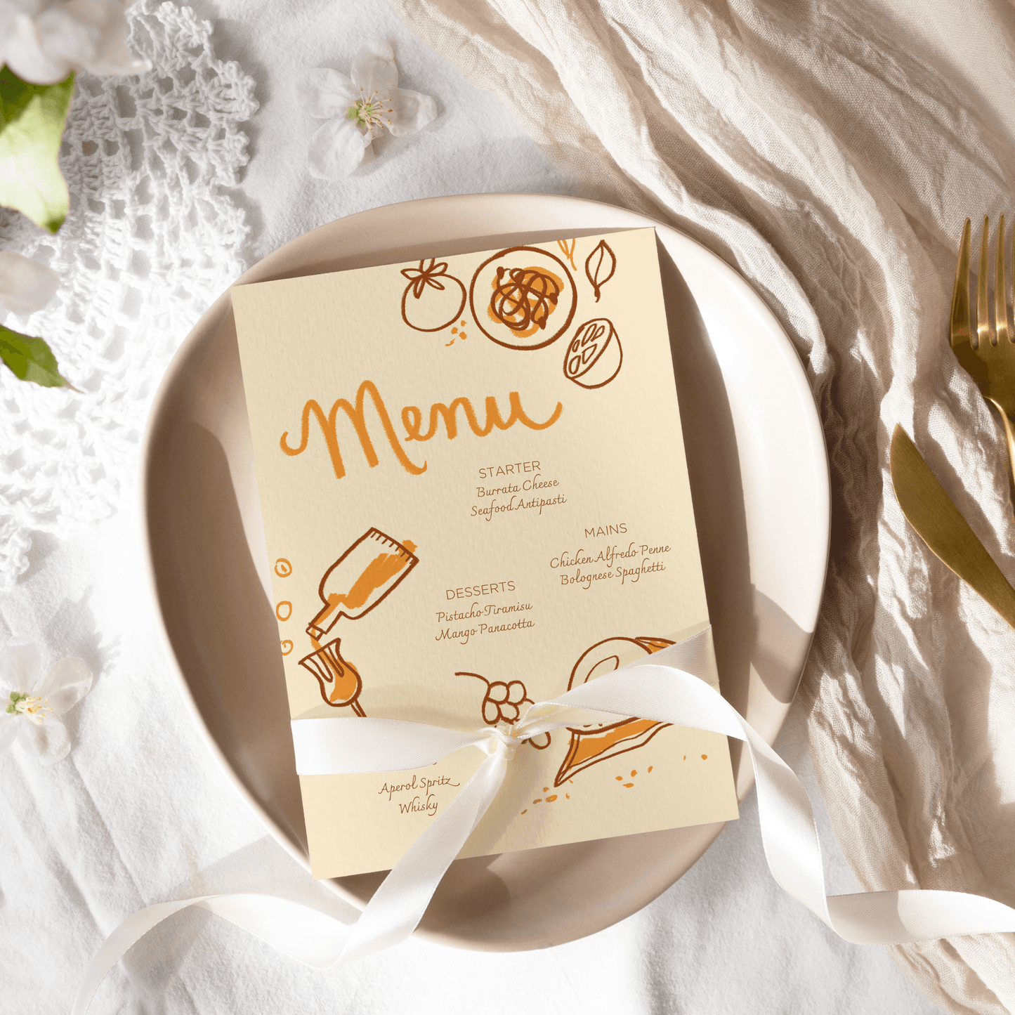 Bread & Wine Dinner Menu