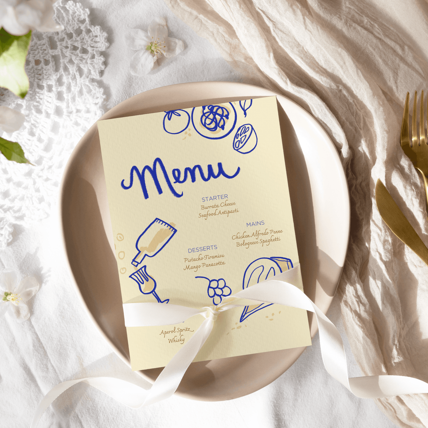 Bread & Wine Dinner Menu