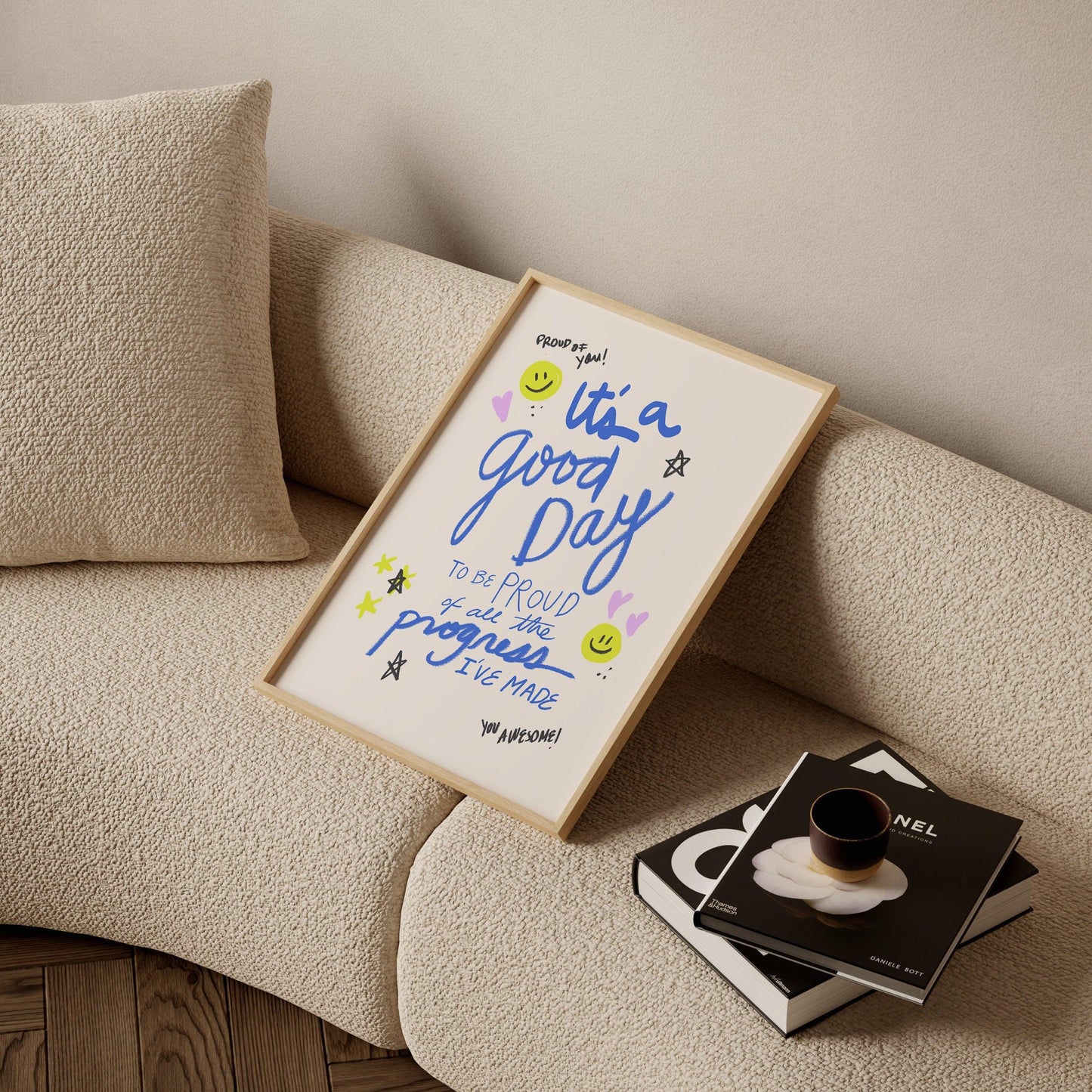 It's a Good Day Printable Wall Art, Motivational Quote Print, Inspirational Wall Art, Positive Affirmation Poster, Motivational Sign