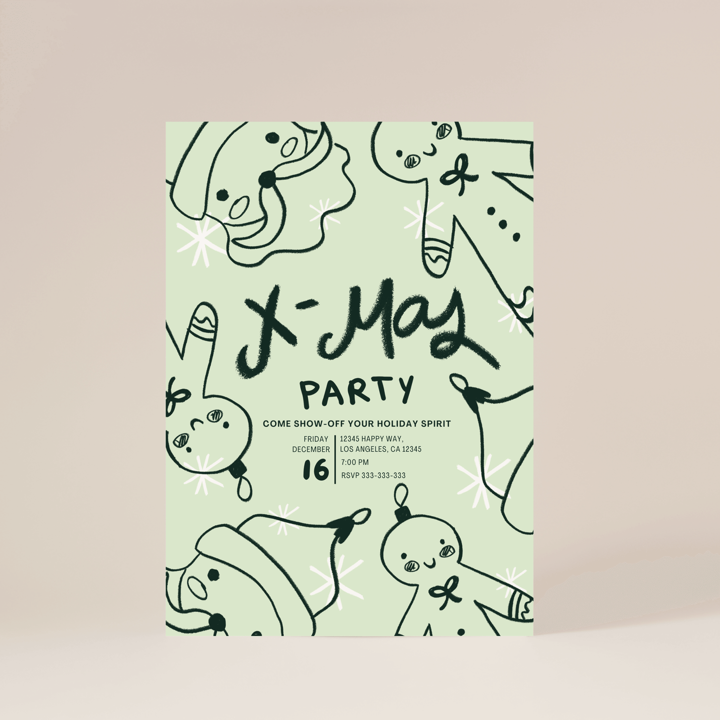 Xmas Party Invitation