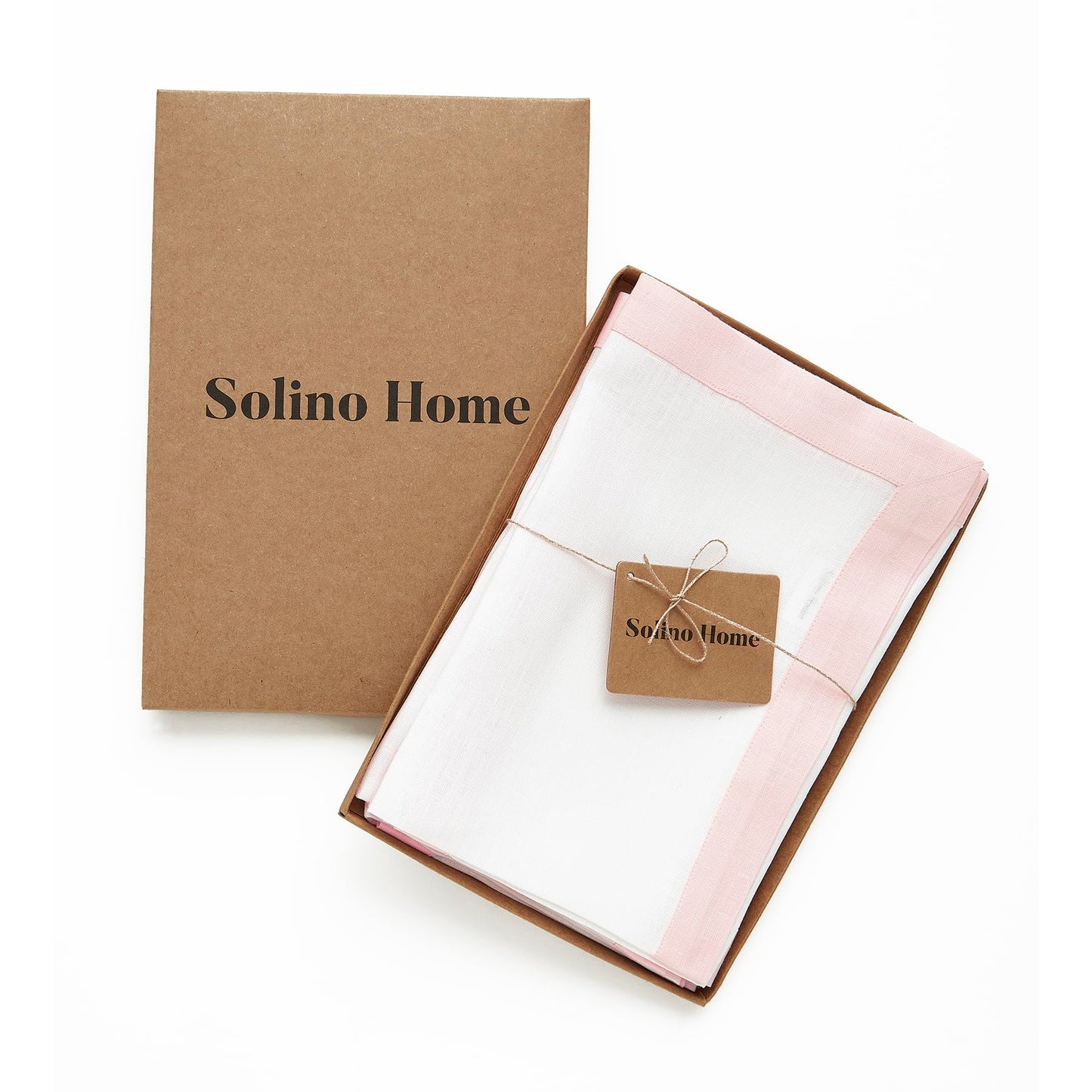 100% Pure Linen Napkins Set of 4 – 20 x 20 Inch