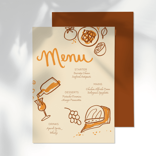 Bread & Wine Dinner Menu