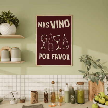 Mas Vino Por Favor