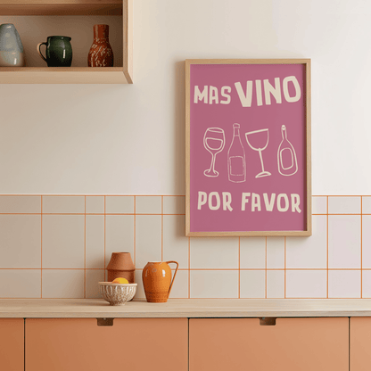 Mas Vino Por Favor