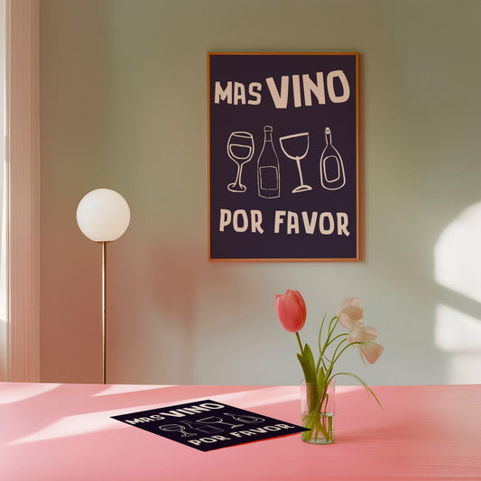 Mas Vino Por Favor