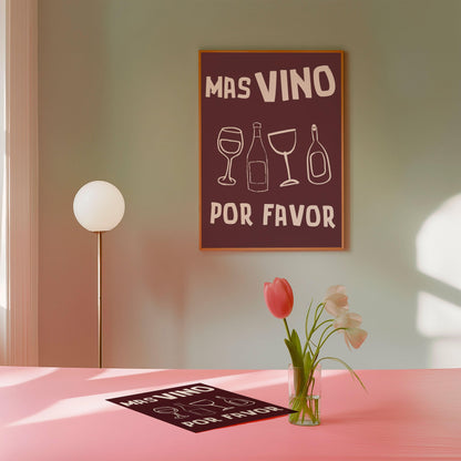Mas Vino Por Favor