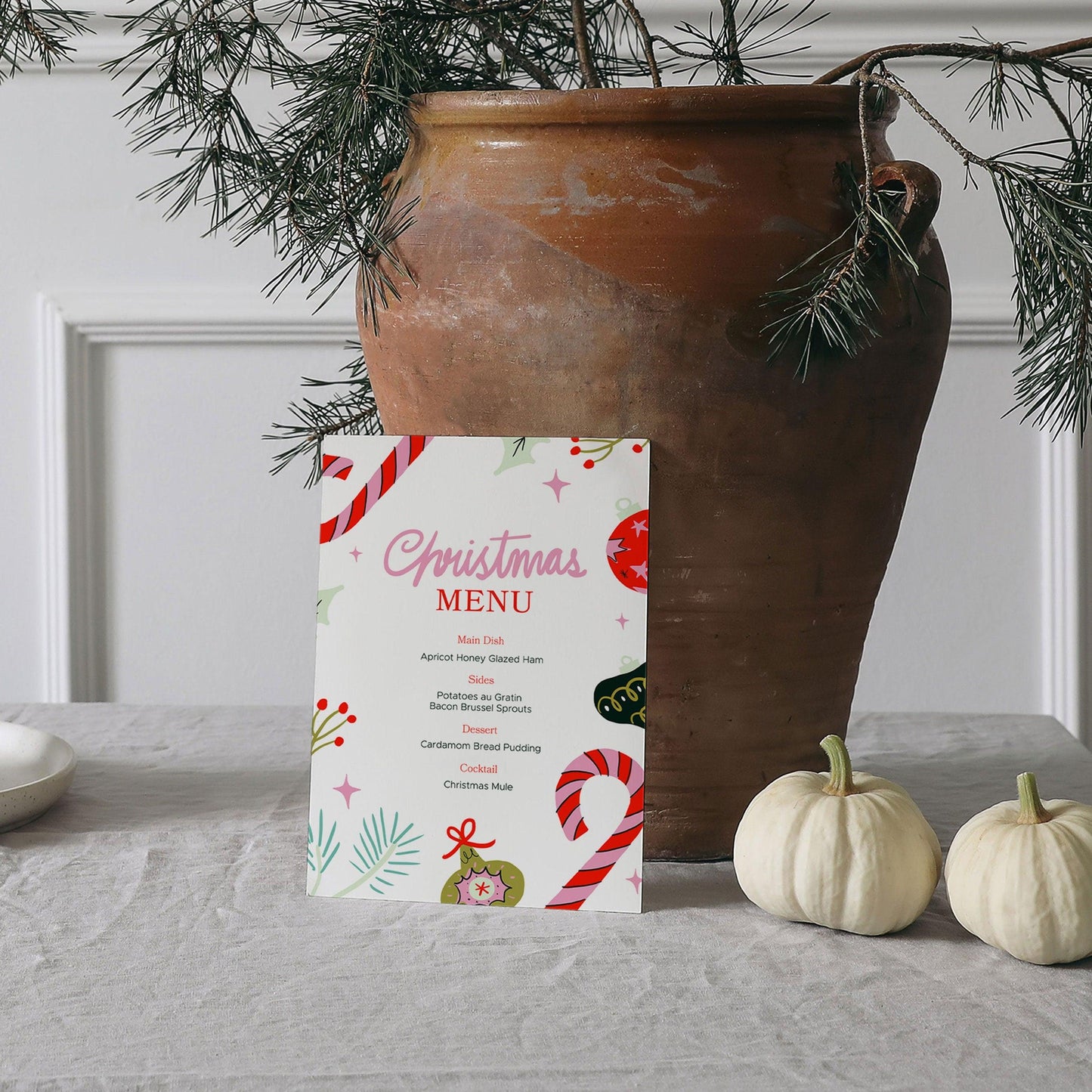 Christmas Dinner Menu