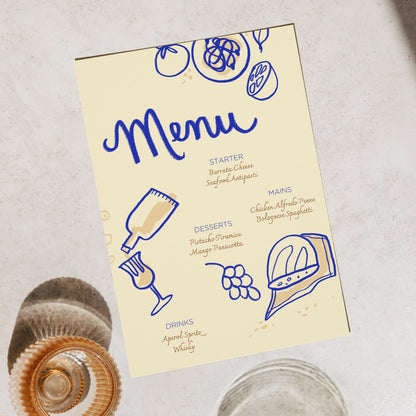 Bread & Wine Dinner Menu