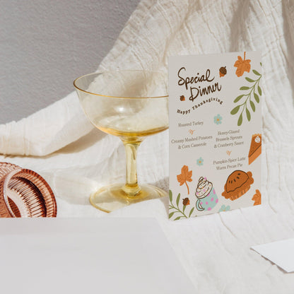 SELF EDITABLE THANKSGIVING - Invitation Friendsgiving Invitation Thanksgiving Dinner Invitation, Let&#39;s Give Thanks Invitation Digital Invite